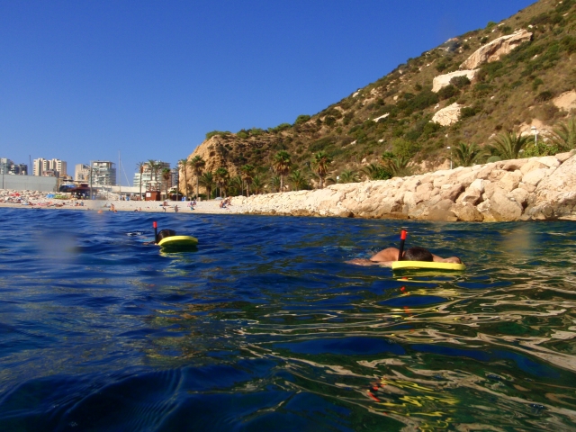 Snorkel en el Mediterraneo